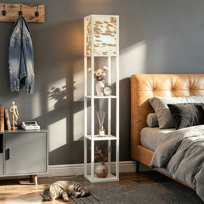 Palomino Cow Print Floor Lamp (Made in USA)
