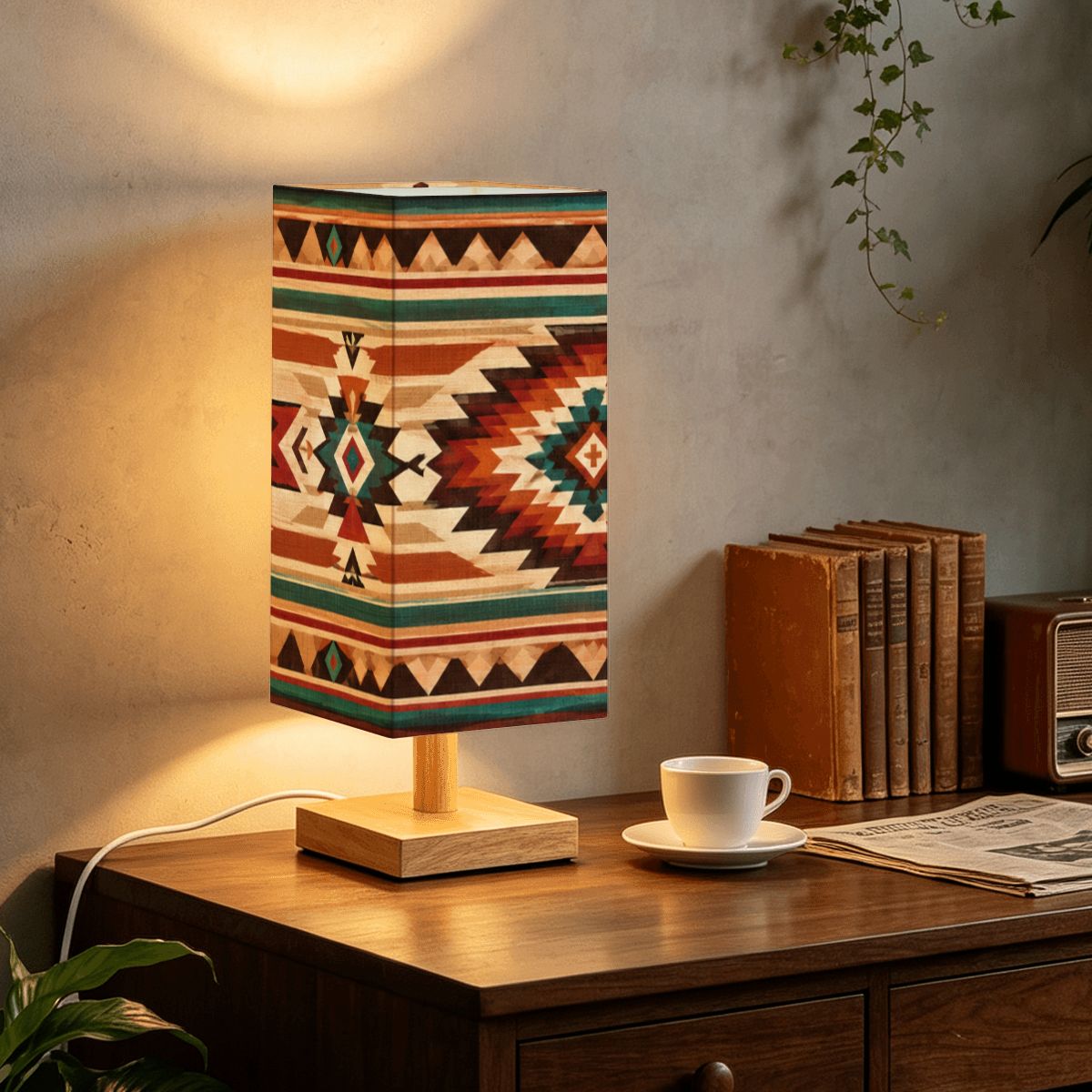 Aztec Table Lamp